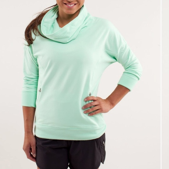 lululemon athletica Tops - • Lululemon • Rest Day Pullover Sweatshirt Mint 6